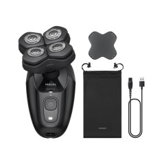 Afeitadora de Cabeza Philips HS598015, 4 Cabezales