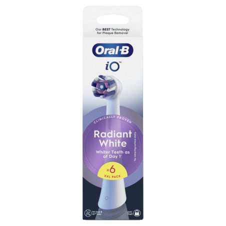 Recambio Dental Braun OralB iO Radiant White x6 Bl