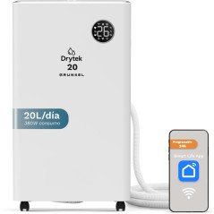 Deshumidificador Grunkel DH20DT, 20L, Wifi