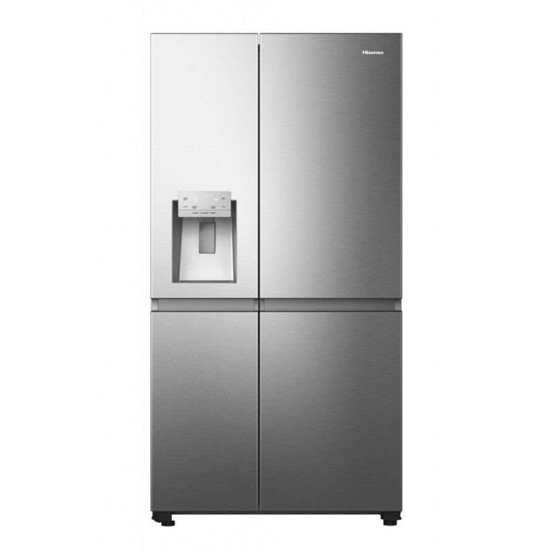 Frigo Sbs Hisense RS818N4TIC, 179x91, C, Disp, Ino