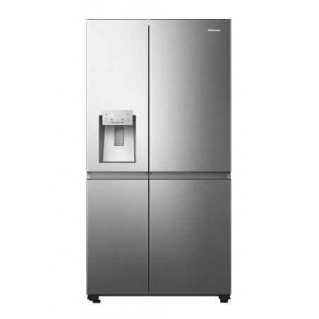 Frigo Sbs Hisense RS818N4TIC, 179x91, C, Disp, Ino