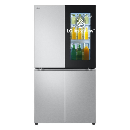 Frigo 4P LG GMV960MBDE, 179x91, E, InstaView, Inox