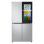 Frigo 4P LG GMV960MBDE, 179x91, E, InstaView, Inox