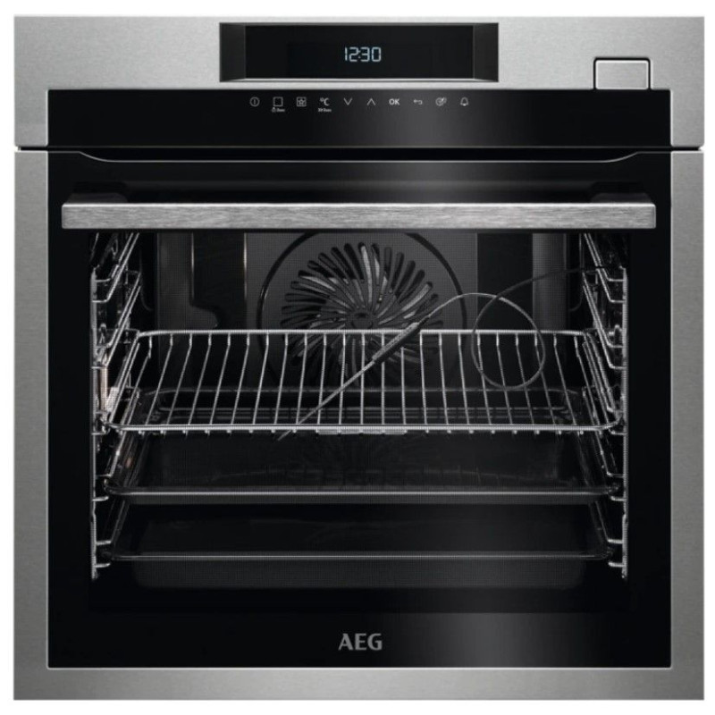 Horno AEG BSE782380M, Vapor, 72L, Pirol, A++, Inox