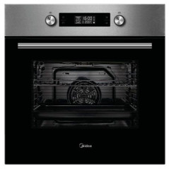 Horno Midea 65P90E3IX, Multif., 70L, Pirolitico, 6