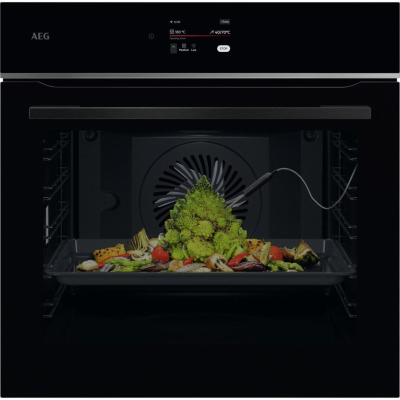 Horno AEG TE8PB731AB, Multif, 72L, Pirol, A++, Neg