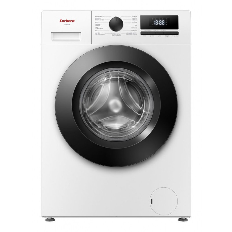 Lavadora Corbero CLH9405ME, 9kg, 1400rpm, A-10%