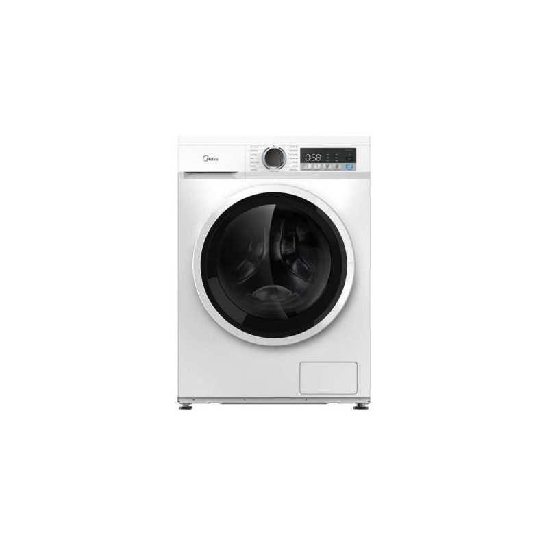 Lavadora Midea MFG16W80BA10WES, 8kg, 1400rpm, A, B