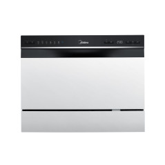 Lavavajillas Midea MTD55S400WGR, 6 Cub, 44x55cm, F
