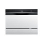 Lavavajillas Midea MTD55S400WGR, 6 Cub, 44x55cm, F