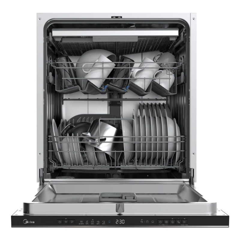 Lavavajillas Midea MDWEB1403MBEA, 14Cub, A, 3ªB, I