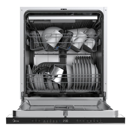 Lavavajillas Midea MDWEB1403MBEA, 14Cub, A, 3ªB, I