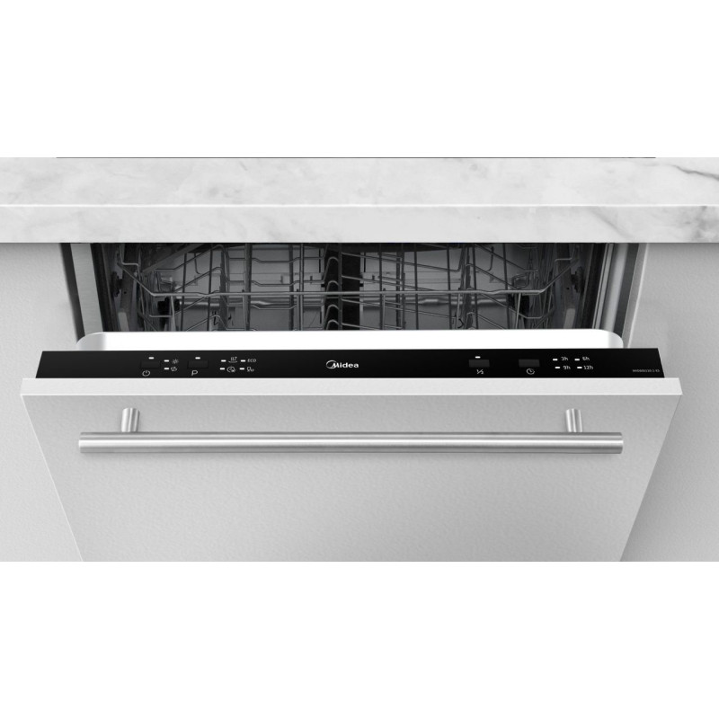 Lavavajillas Midea MID60S1102, 12 Cub., Integr., 6