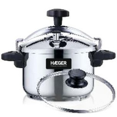 Olla Rapida Haeger PC4SS018A, 4L, Inox Plus