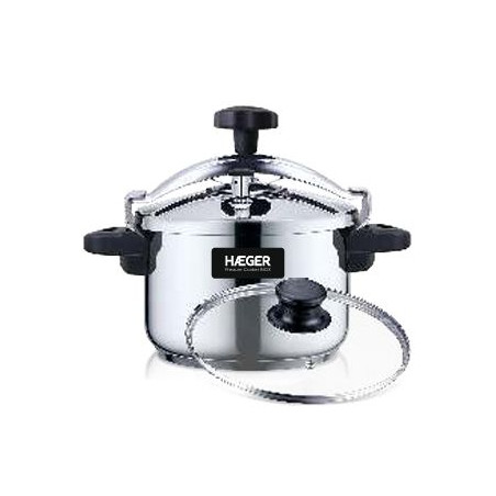 Olla Rapida Haeger PC4SS018A, 4L, Inox Plus