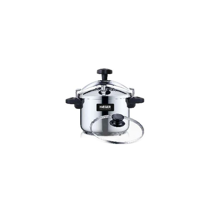 Olla Rapida Haeger PC6SS019A, 6L, Inox Plus