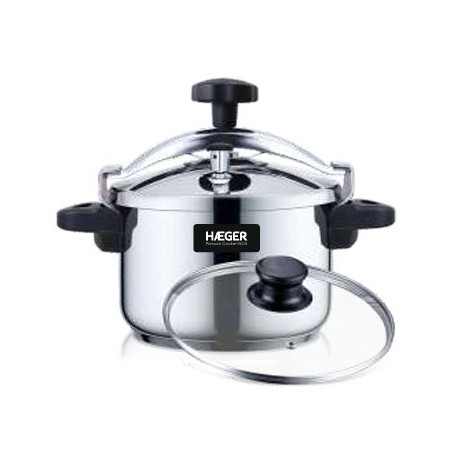 Olla Rapida Haeger PC8SS020A, 8L, Inox Plus