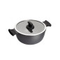 Olla Inoxibar 18169, absolut black 32cm tapa crist