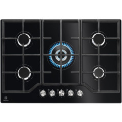 Encimera Electrolux KGG75362K, 5 fuegos, 75cm, Cri