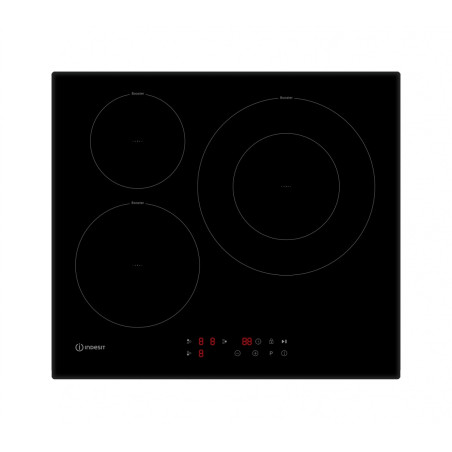 Inducción Indesit ISF13Q60NE, 3zonas, XL 30cm, 7,2