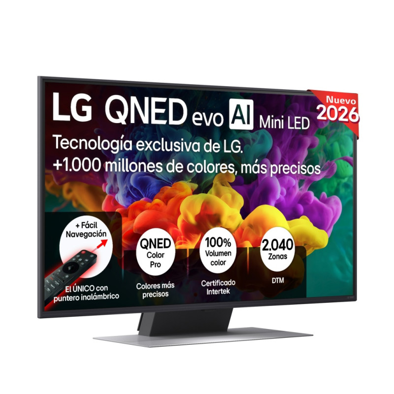 TV LG 43QNED86B6B Miniled 144hz
