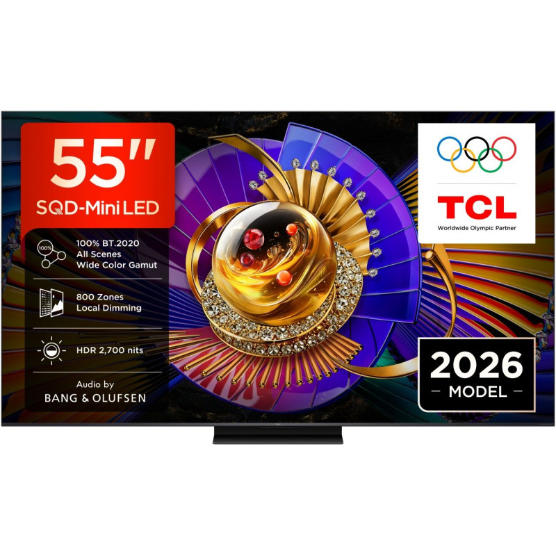 Tv TCL 55C7L,  144Hz SQD Mini LED / HDR2700 / Goog