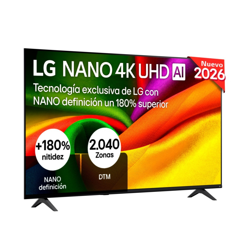 Tv LG 55NU8E0B3LA 55\" 60hz,4K, smart tv, NANO UHD