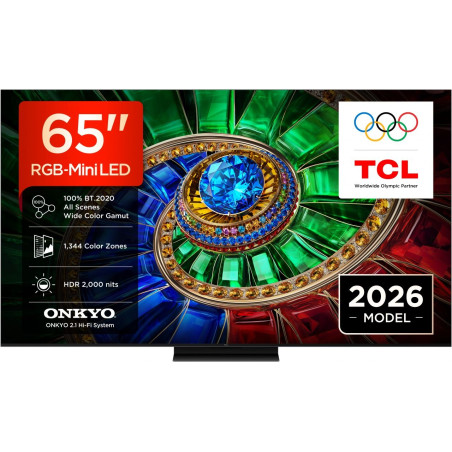 Tv TCL 65RM7L, 144Hz RGB Mini LED HDR2000 / Google