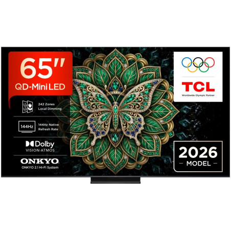 Tv TCL 65C6K Pro, 144Hz Mini LED HDR1000 / Google