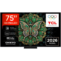 Tv TCL 75C6K Pro, 144Hz Mini LED HDR1000 / Google