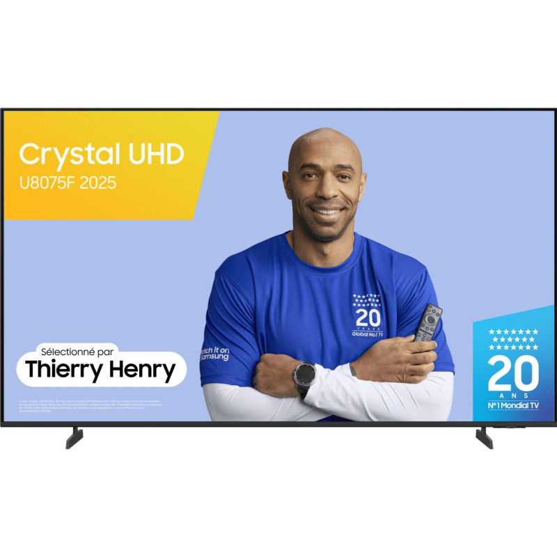 Tv Samsung 85\" TU85U8075HUXXC, crystal UHD 4K, AI