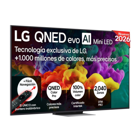 TV LG 65QNED86B6B Miniled 144hz