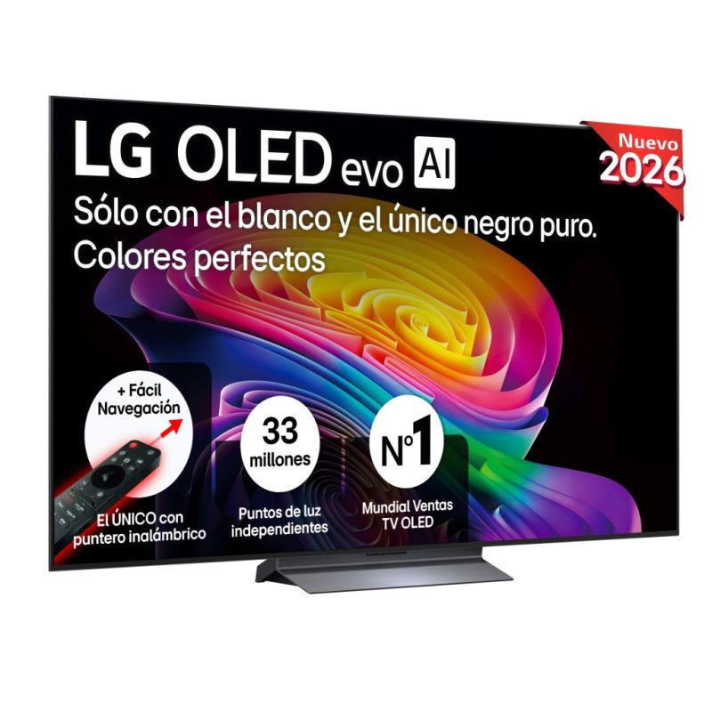 Tv LG OLED65C64LA, 65\", 120Hz, 4K, Smart TV