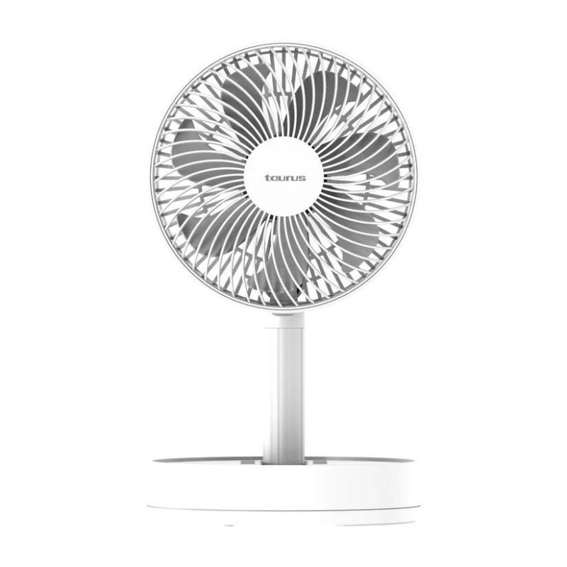 Ventilador sobremesa Taurus AIRLITE FOLD&GO, blanc