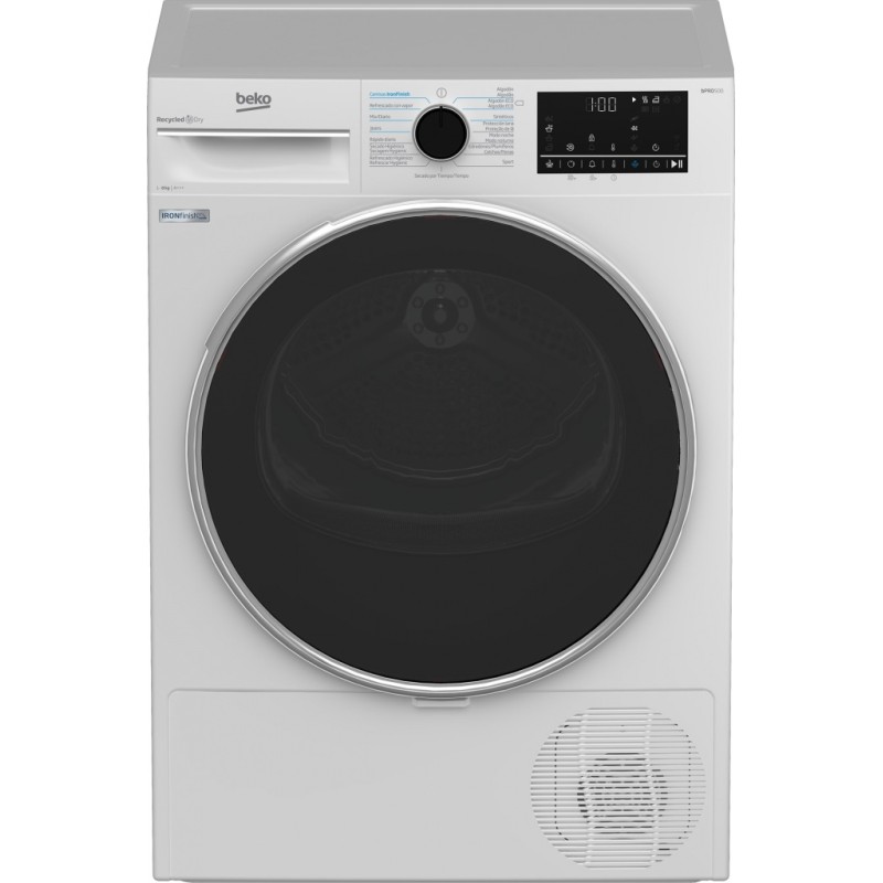 Secadora Beko B5T42243, 8kg, a+++, ironfinish