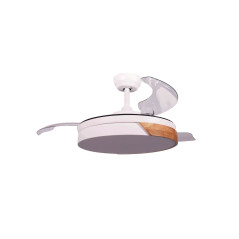 Ventilador Techo FM VR1100, 107cm, Aspas Retractil