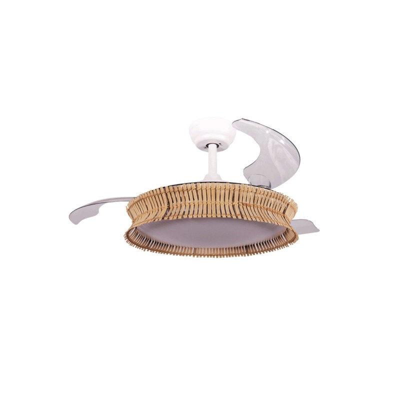 Ventilador Techo FM VR1200, 107cm, Aspas Retractil