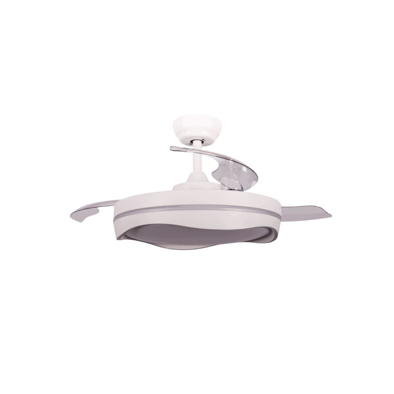 Ventilador Techo FM VR1500, 107cm, Aspas Retractil