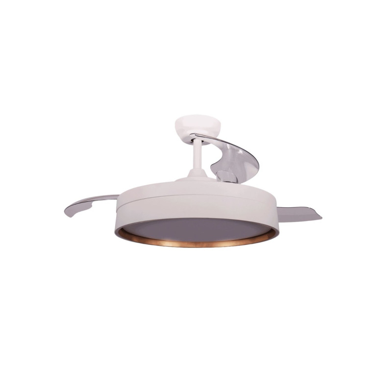 Ventilador Techo FM VR1600, 107cm, Aspas Retractil