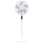 Ventilador Pie Taurus ICEBRISESILENCE, 24w, blanco
