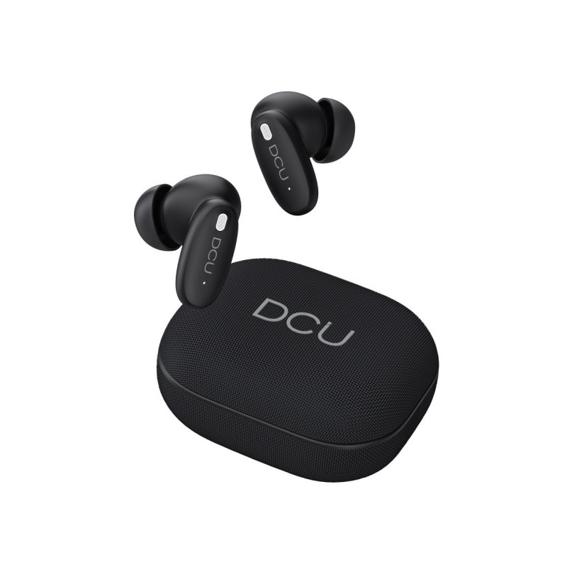 Auriculares DCU CityEcho ANC+ENC negros  NUEVO
