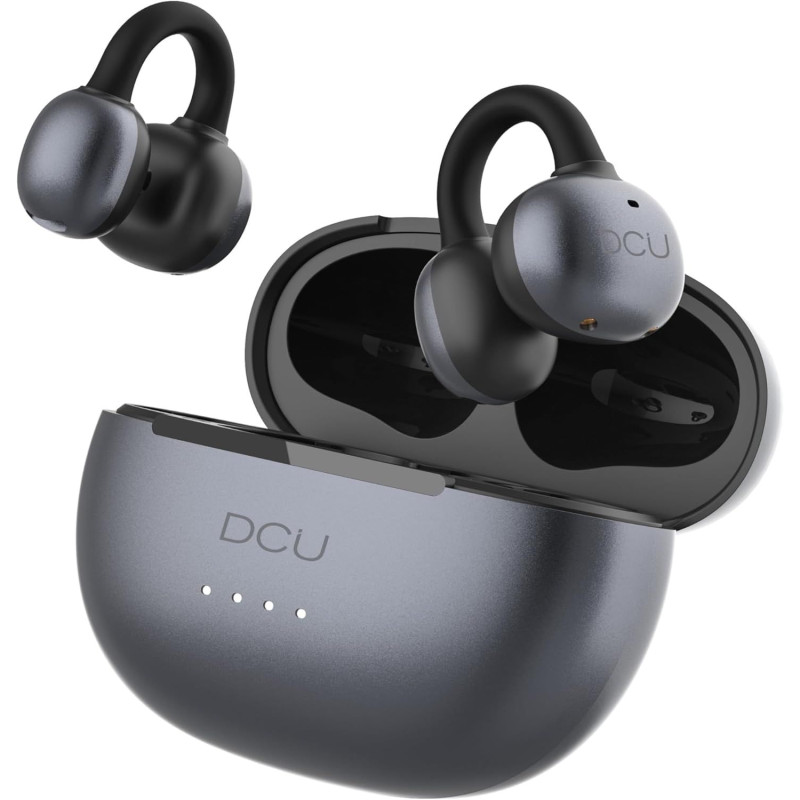 Auriculares DCU AIRCLIP NEGROS