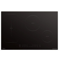 Induccion Midea MIH740F98K0, 80cm, 1 ZonaFlex + 2