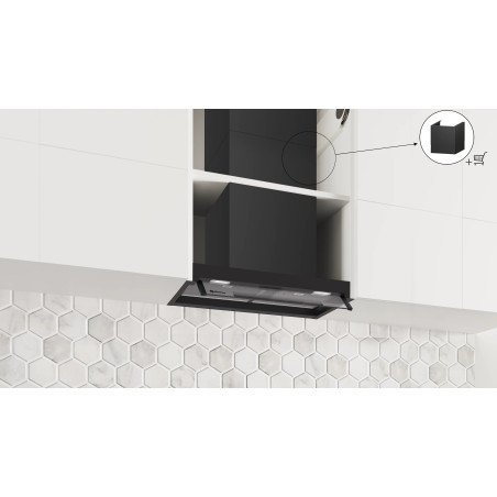 Campana Integr Balay 3BD865MM, B, 60, 583m3/h, neg