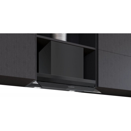 Campana Integr. Siemens LJ67BDP60, 60cm, A+, negro