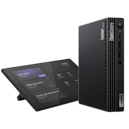 ThinkSmart Tiny Kit Intel® Core i3 i3-13100T 16 GB DDR4-SDRAM 256 GB SSD Windows 11 IoT Enterprise Mini PC Negro