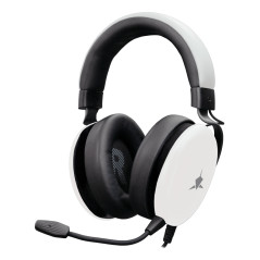 ELEPHANT Auriculares Alámbrico Diadema Juego Blanco, Negro