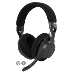 FALCON Auriculares Inalámbrico y alámbrico Diadema Juego USB Tipo C Bluetooth Negro