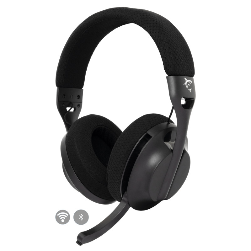 FALCON Auriculares Inalámbrico y alámbrico Diadema Juego USB Tipo C Bluetooth Negro