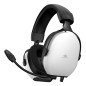 FOX Auriculares Alámbrico Diadema Juego Blanco, Negro
